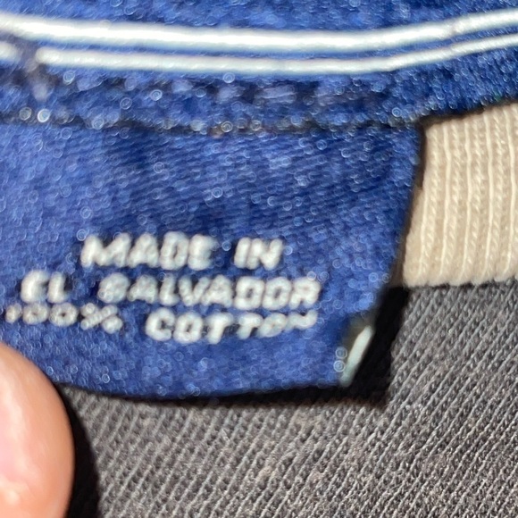 Vintage 90s Polo Sport Shirt Mens XL Ralph Lauren Made In USA Cotton Gray‌‌ - Picture 6 of 10